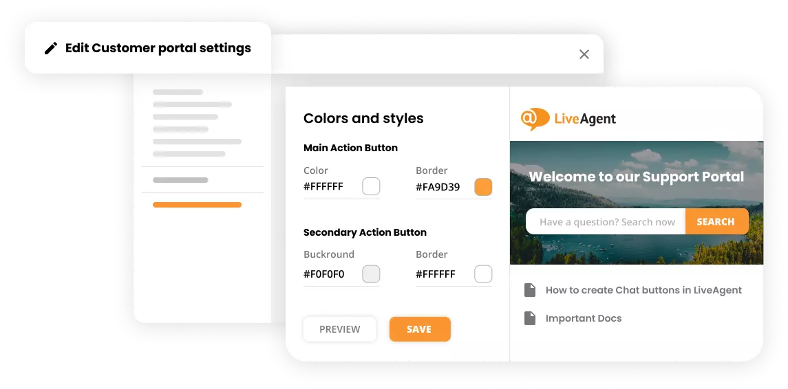 База от знания с персонализируемо брандиране