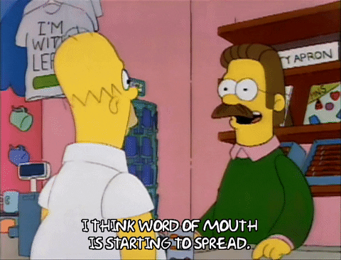 Gif на Симпсънс