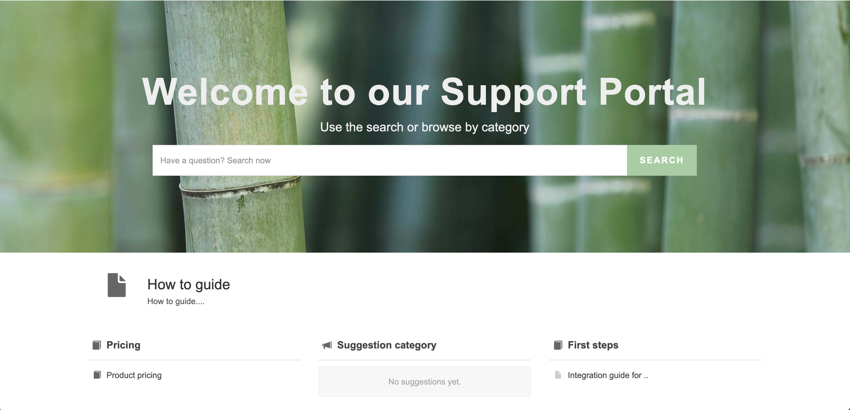 Безплатна тема за софтуер за база знания в LiveAgent