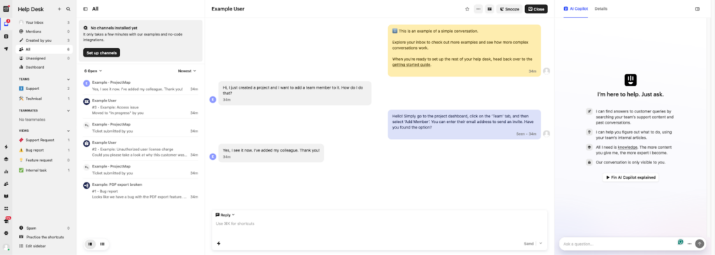 Intercom Customer Service Software