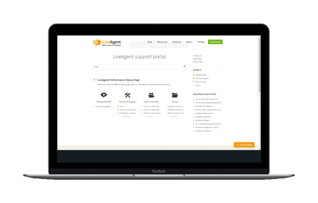 дизайни на база от знания в LiveAgent