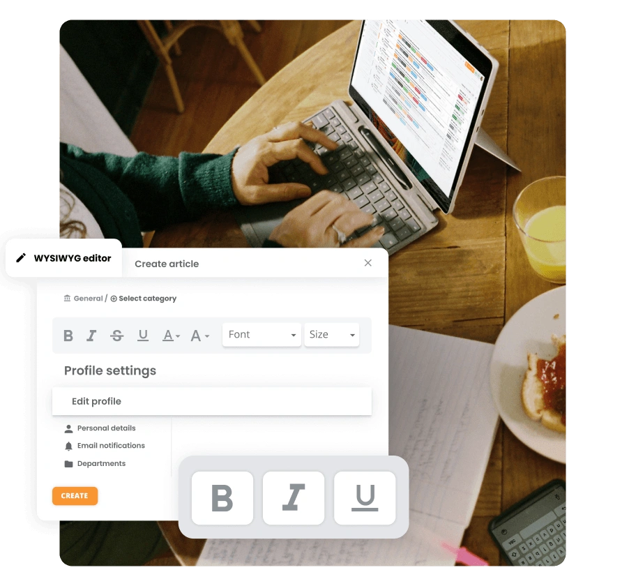 WYSIWYG редактор