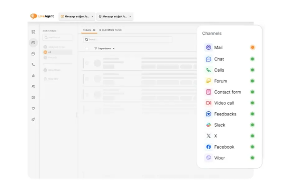 Разгледайте LiveAgent