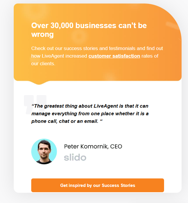 Защо компаниите вярват на LiveAgent