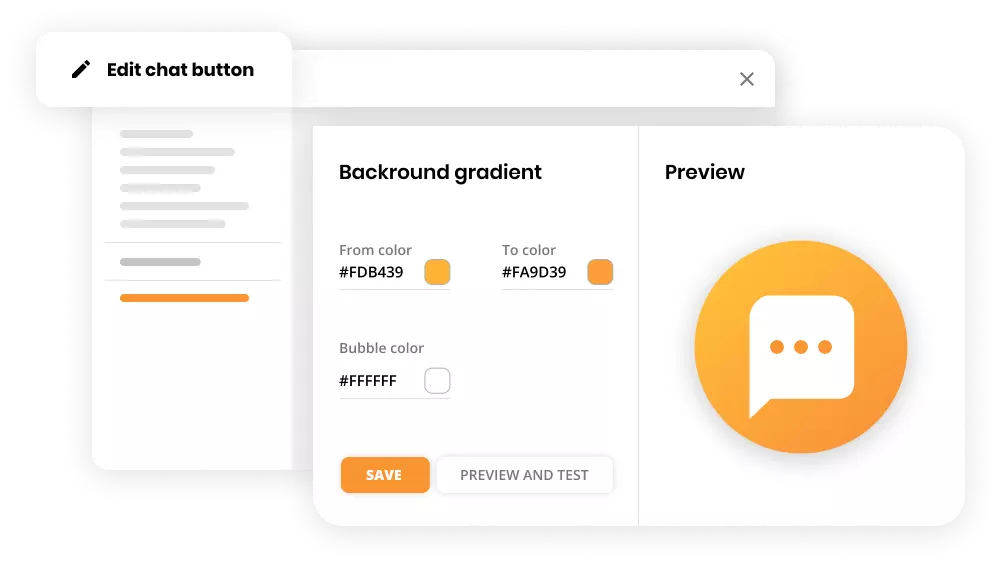 Персонализирайте бутона за чат в софтуер за обслужване на клиенти - LiveAgent