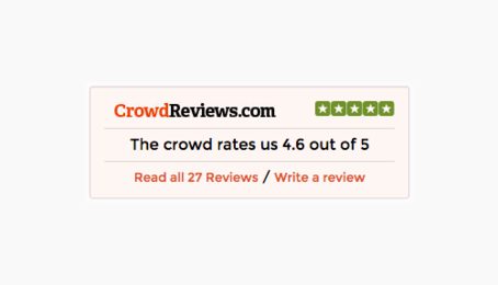 Оценка на Crowd Reviews 4,6 от 5