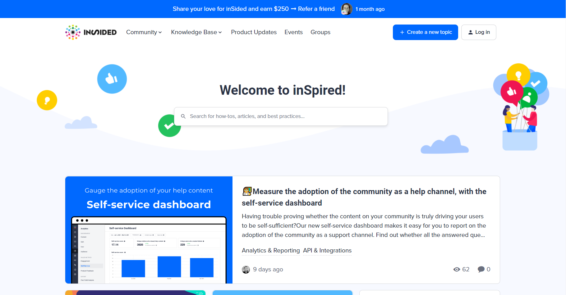 Решение за форум inSided