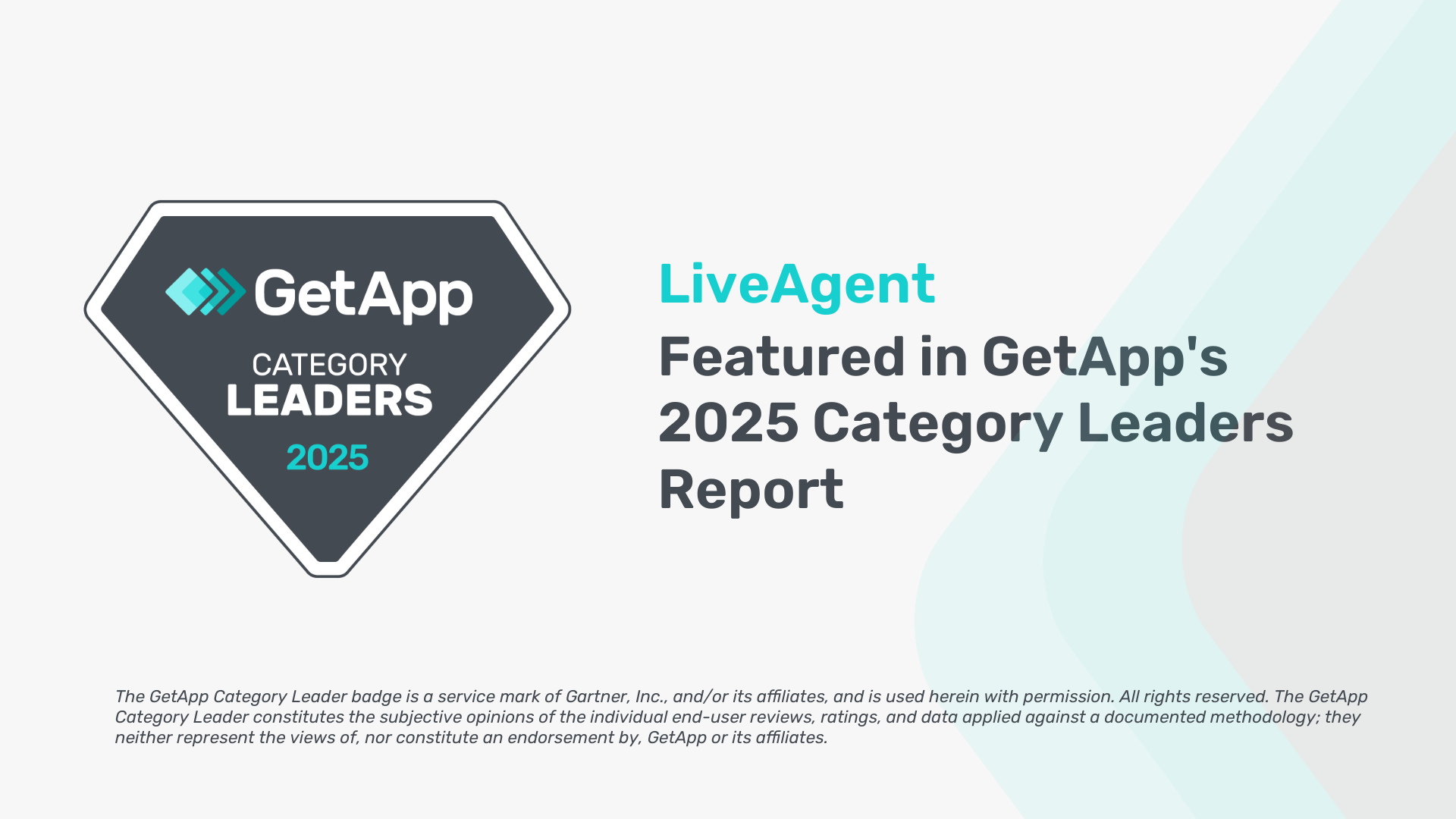 GetApp award badge 2025