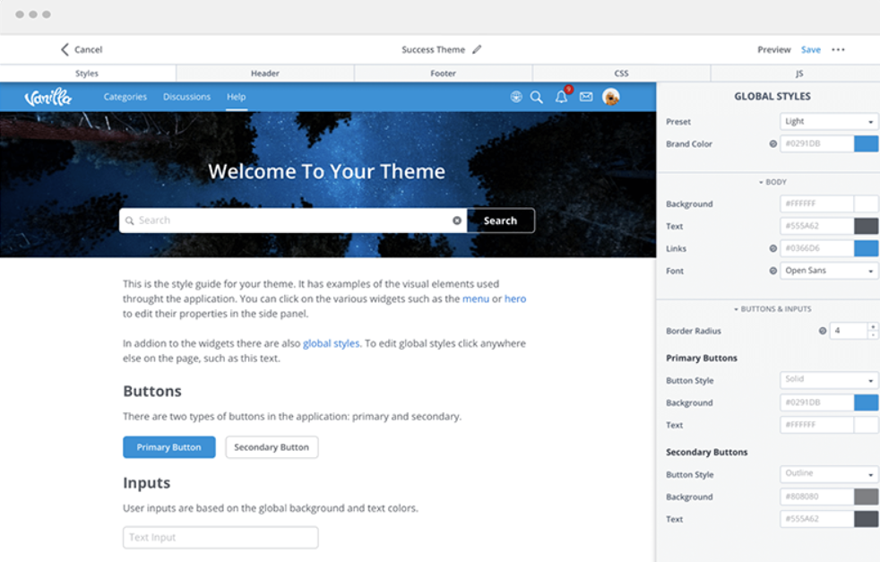 Добавка на тема Vanilla