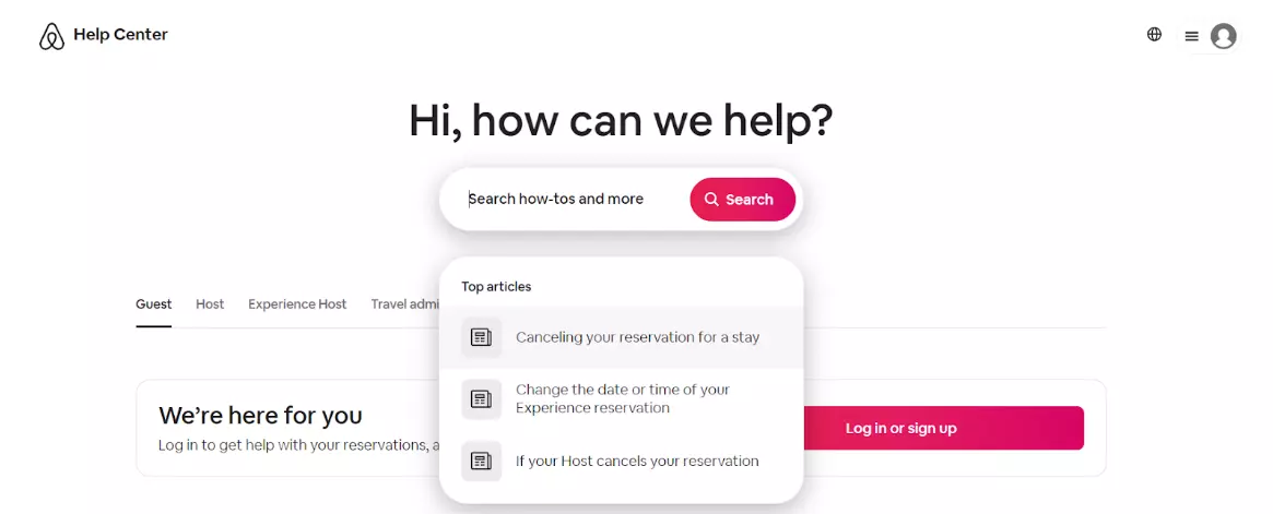 Препоръки за статии на Airbnb