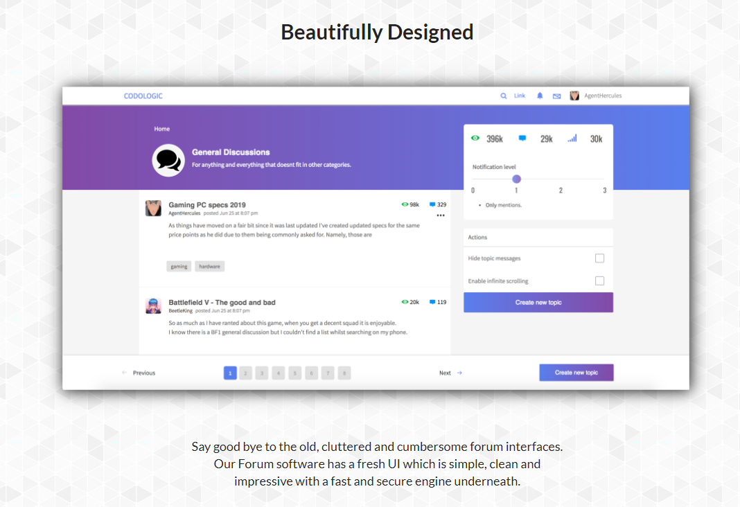 Софтуер за общностен форум Codoforum