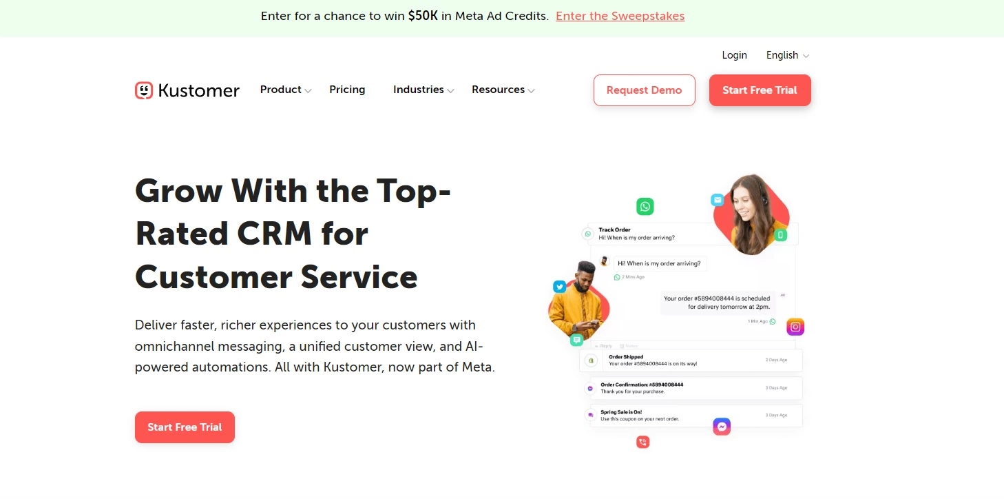 Софтуер за помощ Kustomer