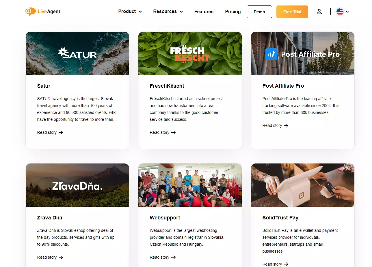 Истории за успех на LiveAgent