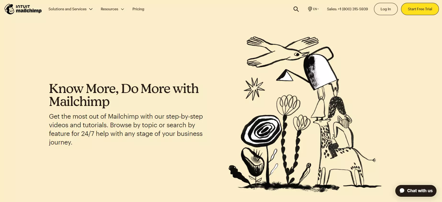 Платформа за база знания на Mailchimp