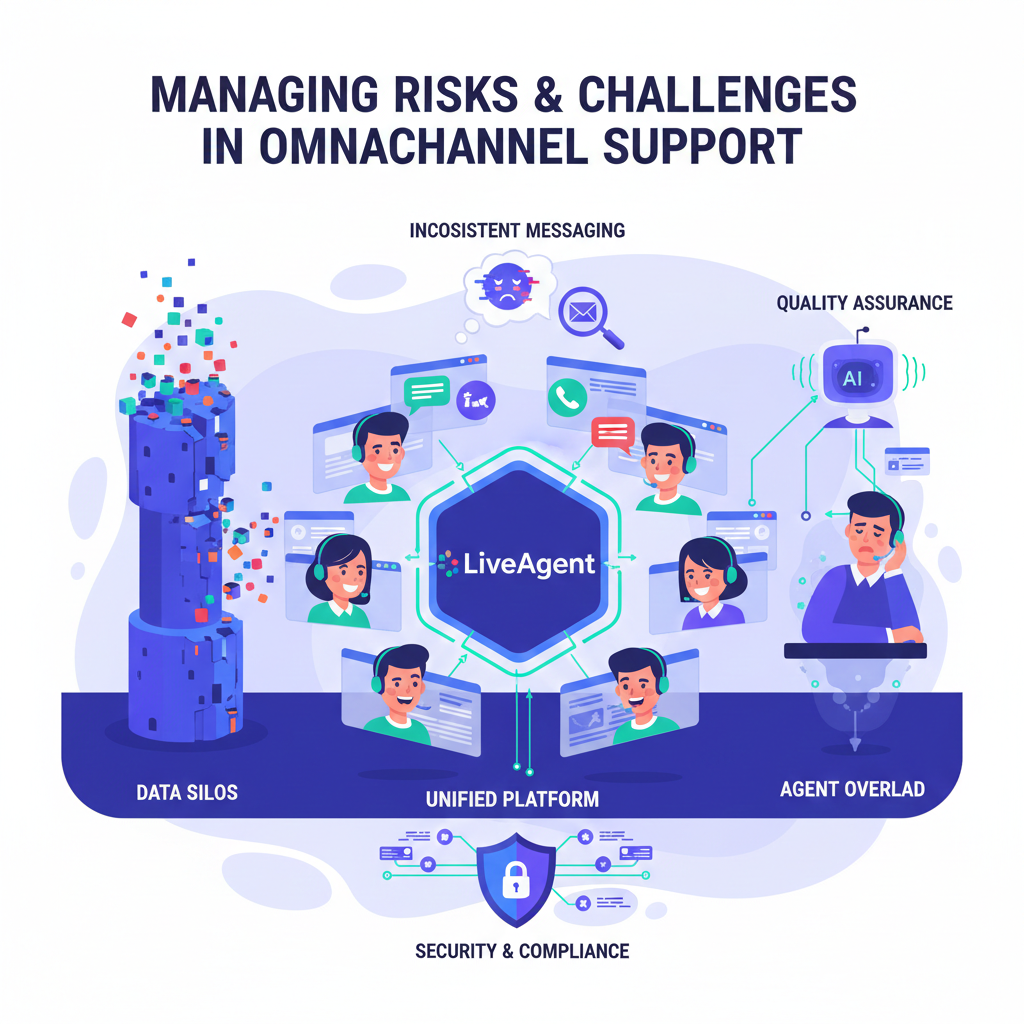 Управление на рисковете и предизвикателствата в омниканалната поддръжка