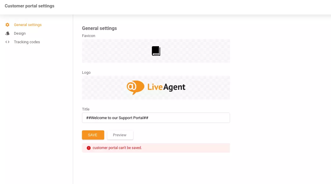Неработещ бутон за запазване в приложението LiveAgent