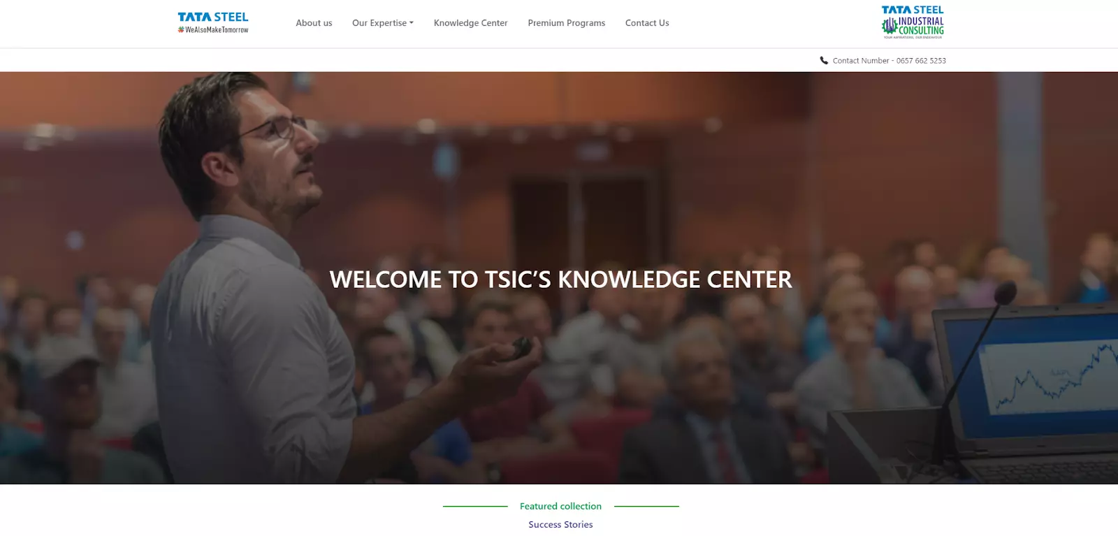 Страница на знание център Tata Steel