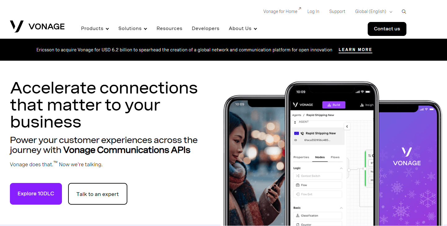 Vonage VoIP доставчик
