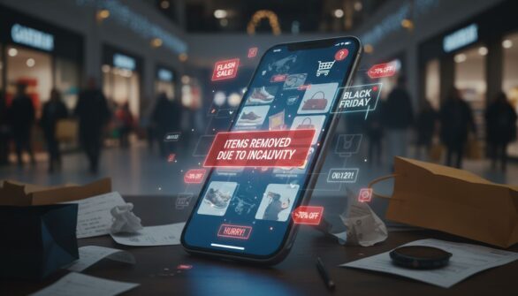 Защо напускането на количката достига връх по време на Black Friday