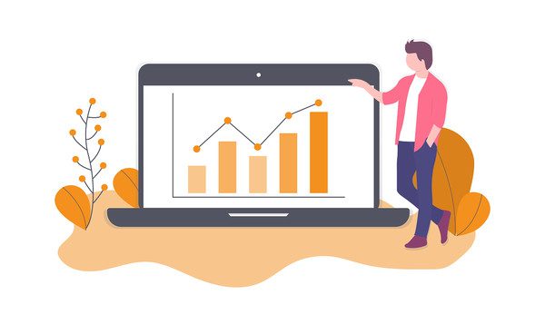 Отчет за точки на контакт с клиентите - илюстрация