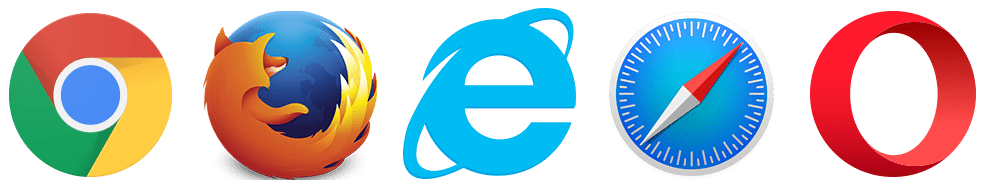 Website test for multiple browsers