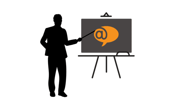 Илюстрация на презентация на LiveAgent