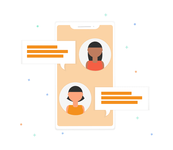 Илюстрация на софтуер за обслужване на клиенти