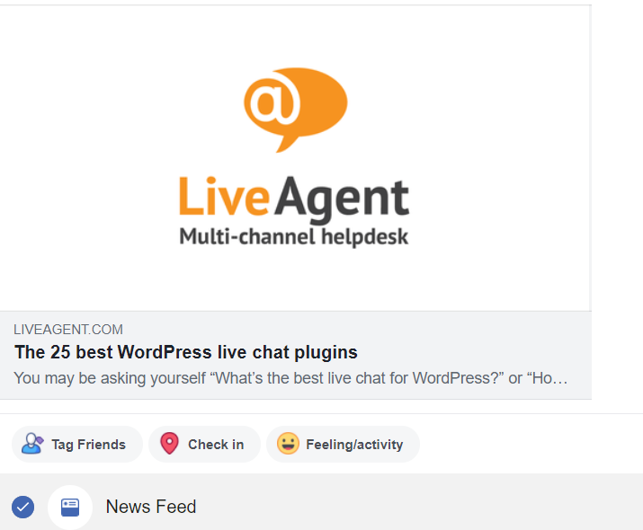 Пример за социално маркиране
