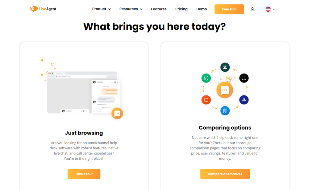 LiveAgent направи обиколка