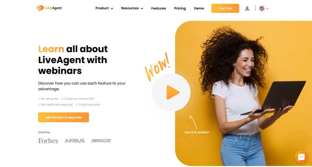 Уебинари на LiveAgent