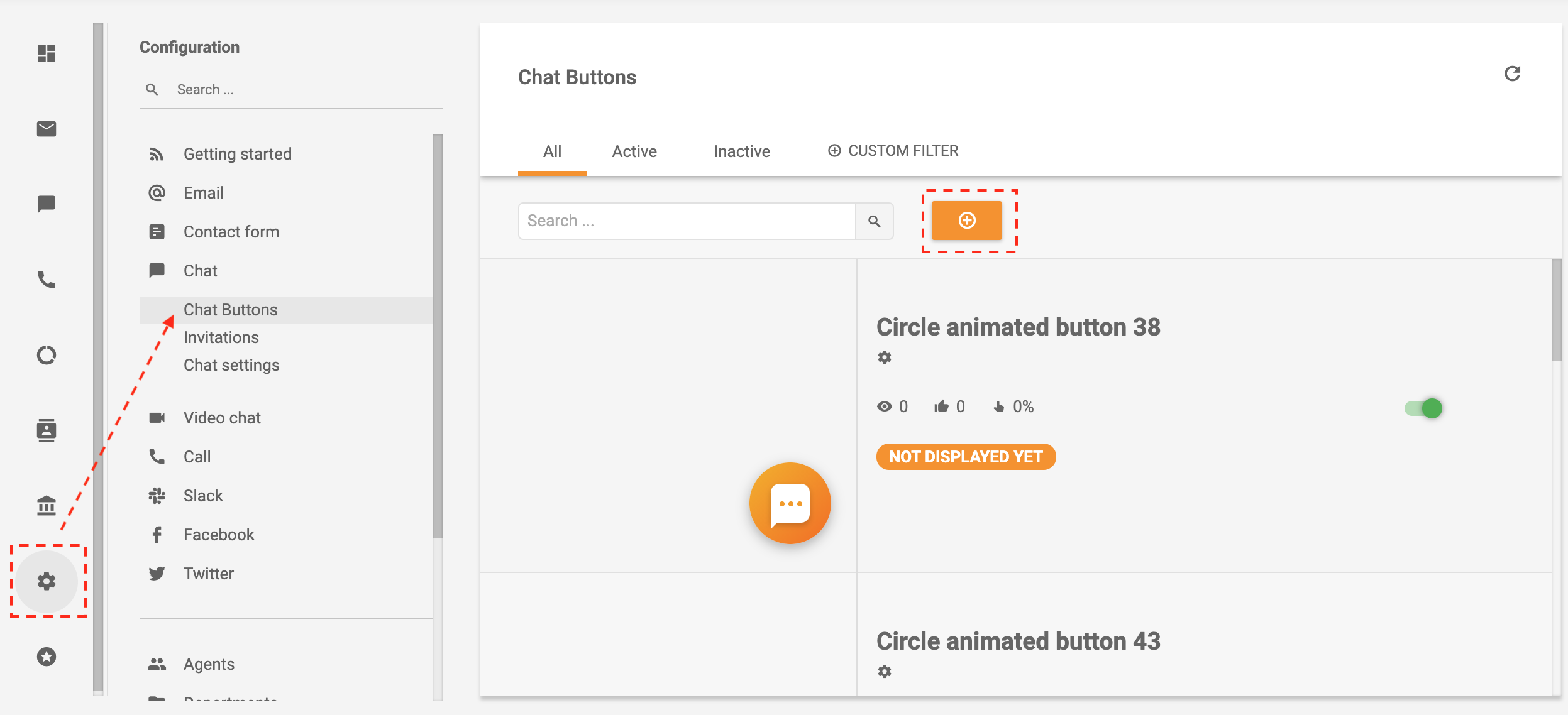 LiveAgent - Създайте бутон за чат