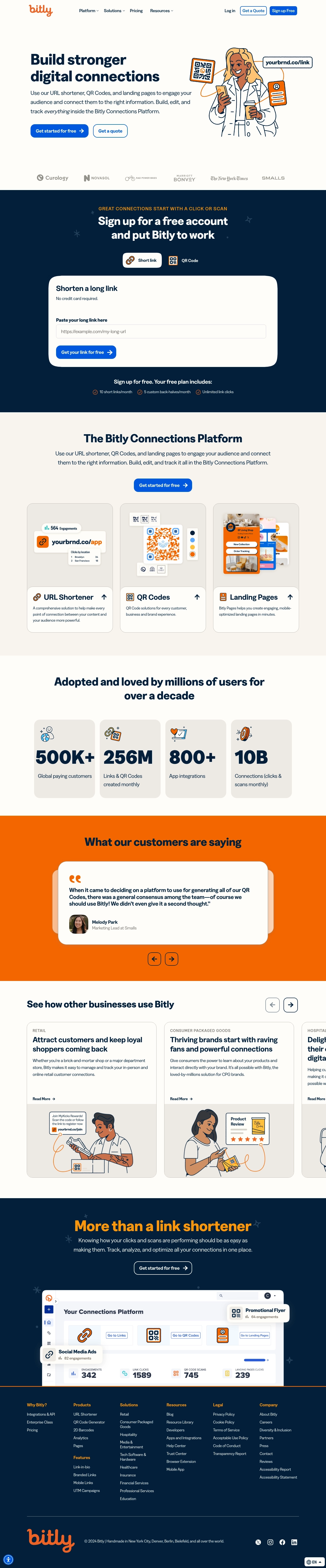 Контакти на Bitly Help Desk