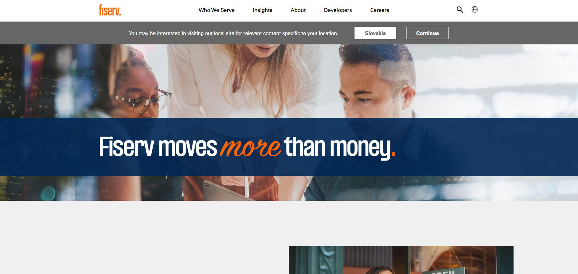 Контакти на Fiserv Help Desk