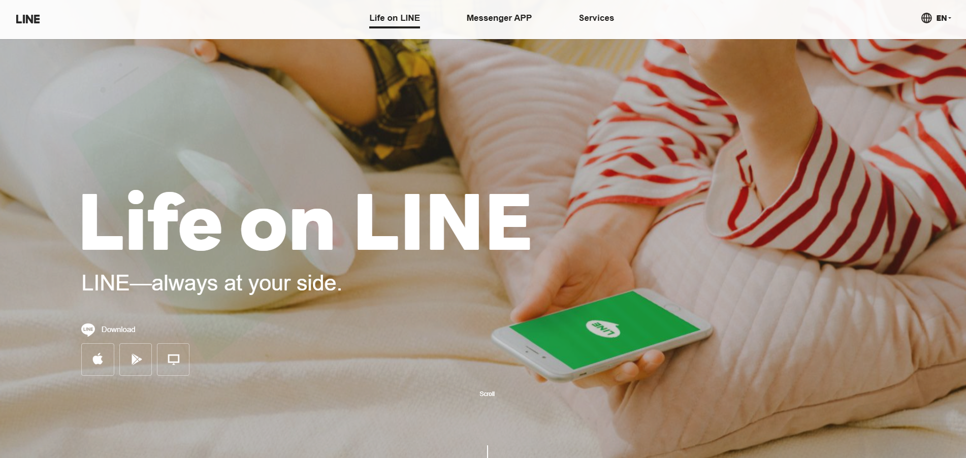 Контакти на LINE Help Desk