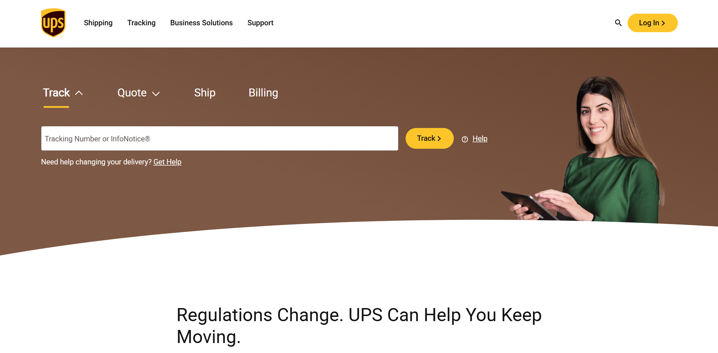 UPS Контакти на Помощ
