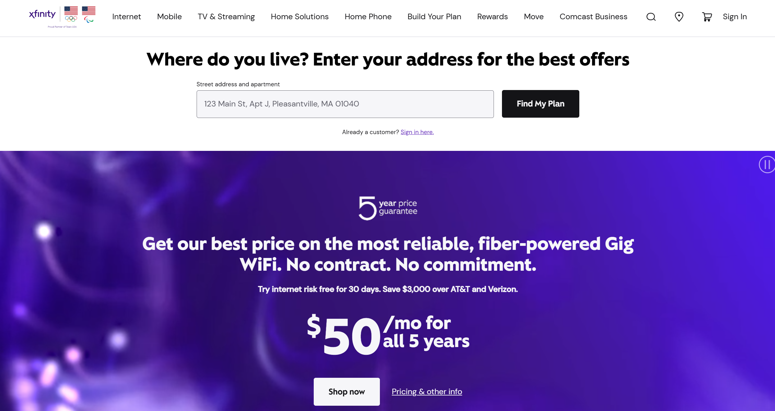 Контакти на Xfinity Help Desk