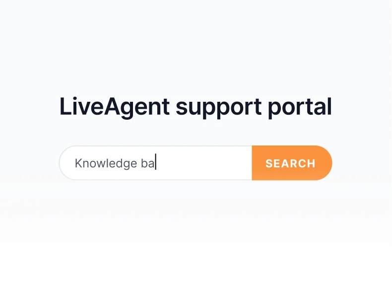 База знания на LiveAgent със статии, ръководства и портал за ЧЗВ