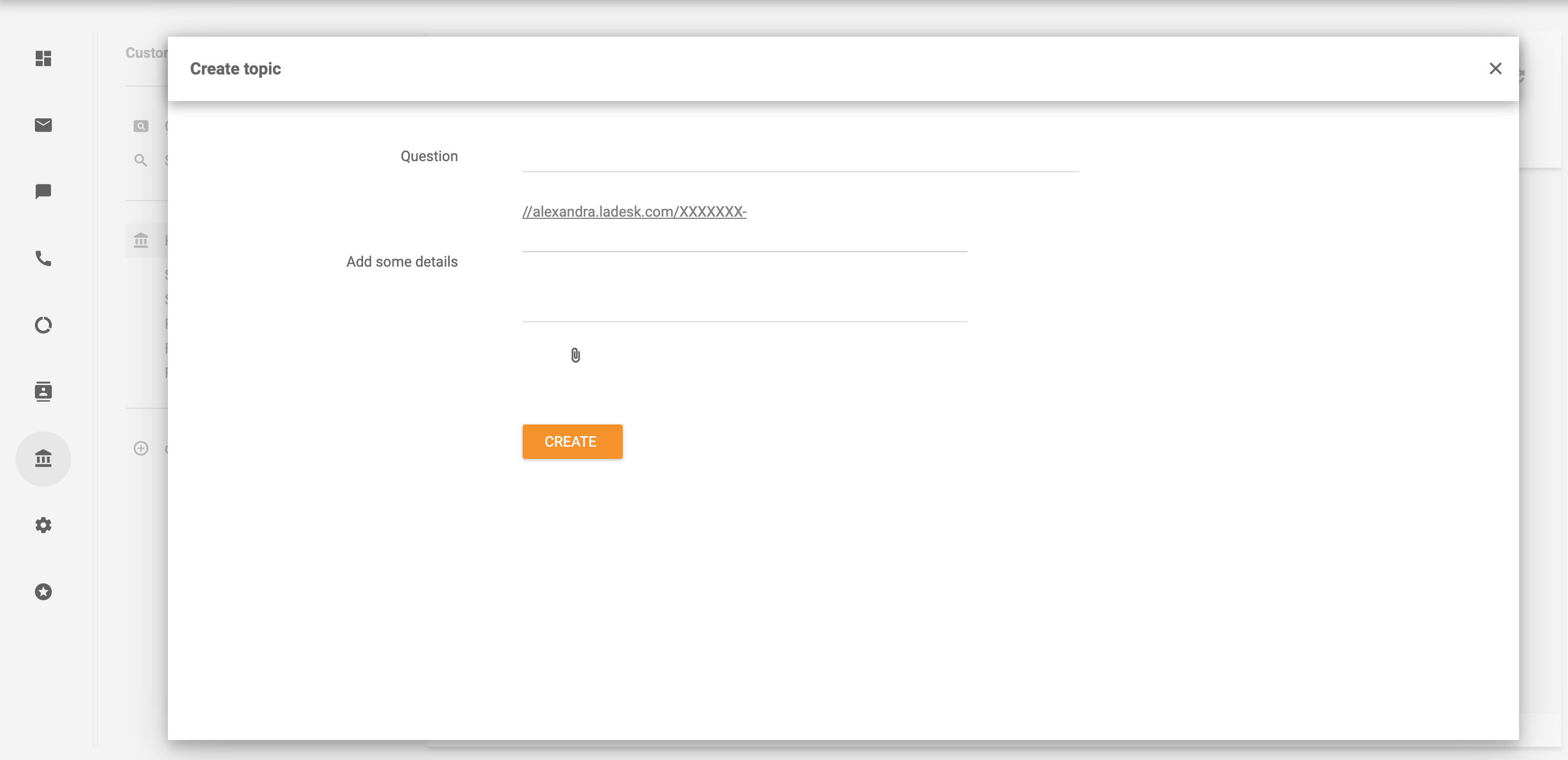 Създай тема - LiveAgent