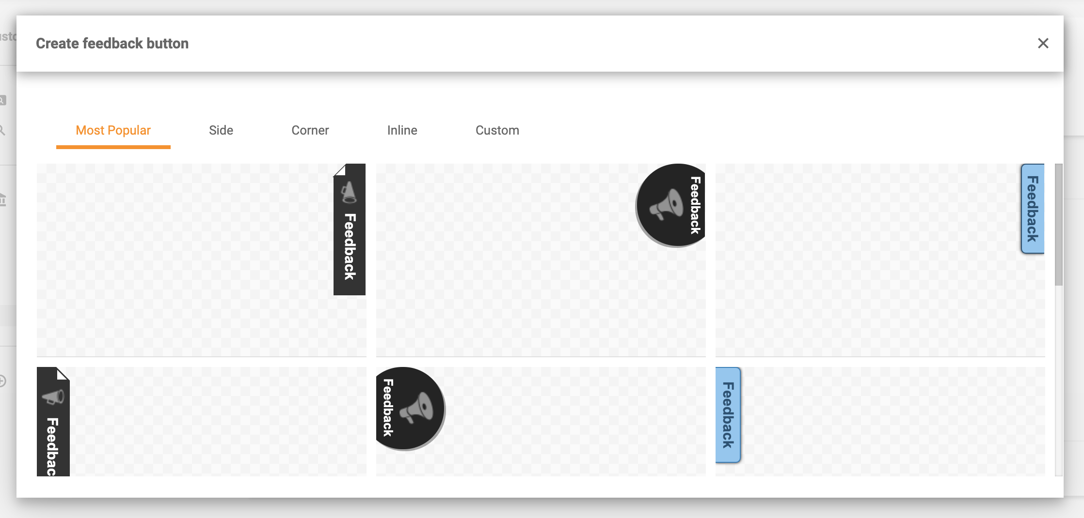 Стилове на бутоните за обратна връзка - най-популярни