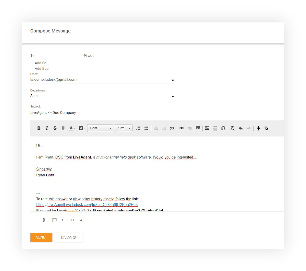 WYSIWYG редактор - Нов билет