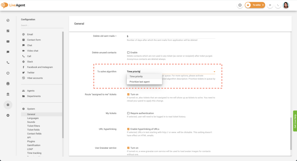Настройки на приоритета За решаване