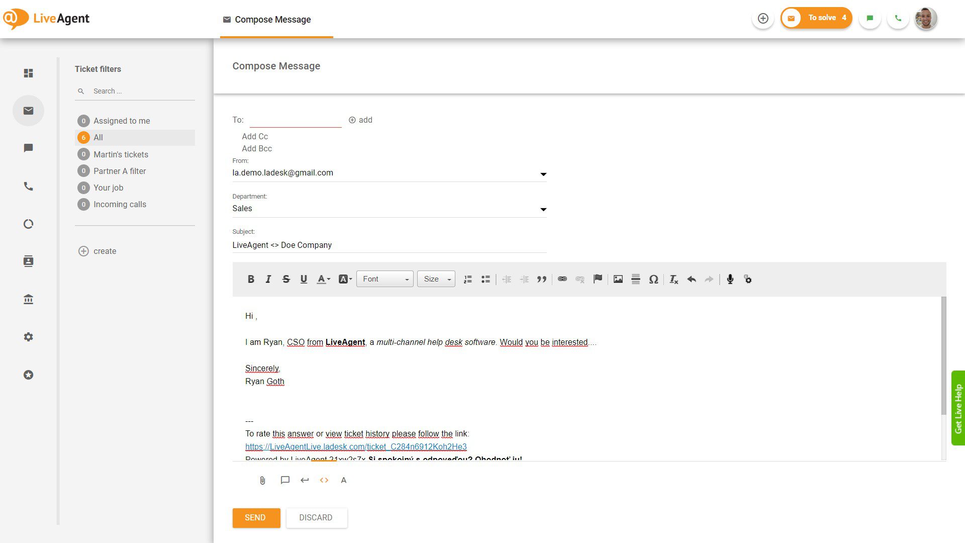 WYSIWYG редактор в нов билет
