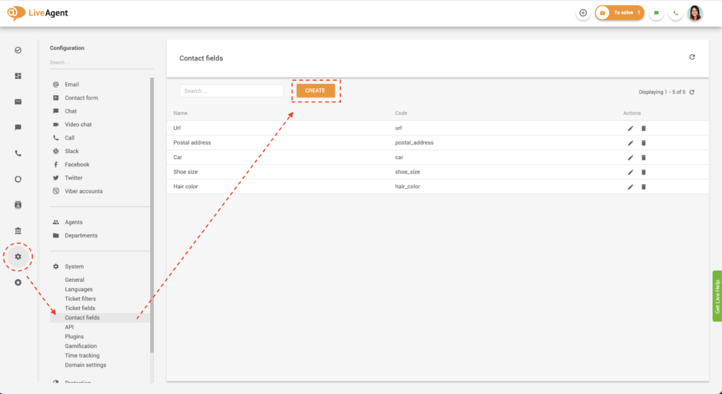 Създаване на уникално поле за контакти