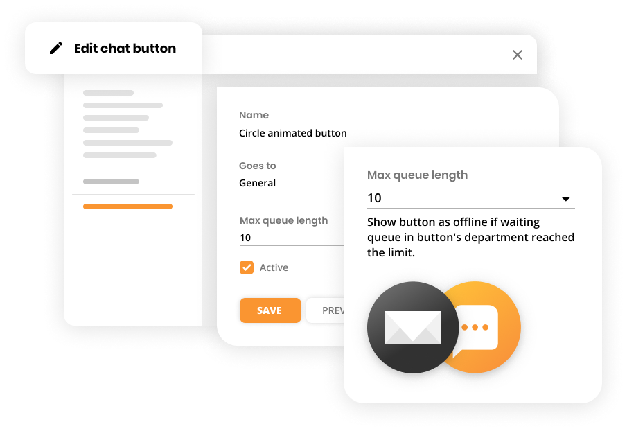 Функция за максимална дължина на опашката в системата за билетиране на помощ