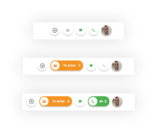 Бутон За решаване в LiveAgent