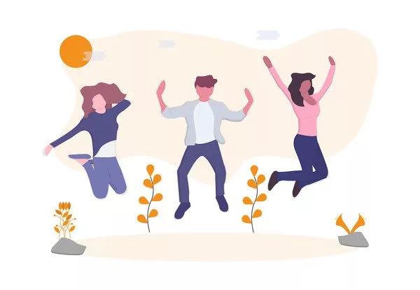 Щастливи клиенти с поддръжка на електронна търговия