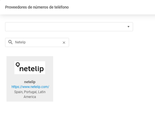 Потърсете Netelip