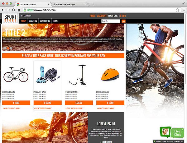 Интеграция на Oxatis LiveAgent livechat