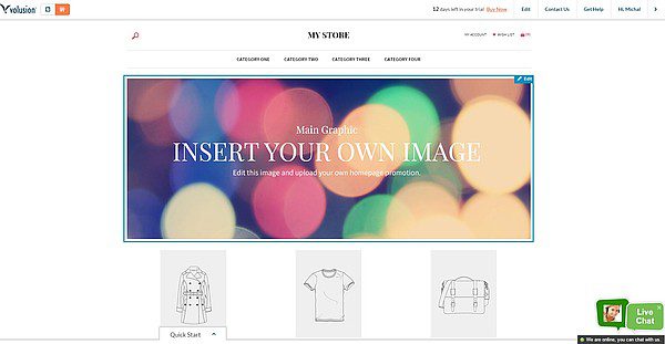 Интеграция на Volusion LiveAgent livechat