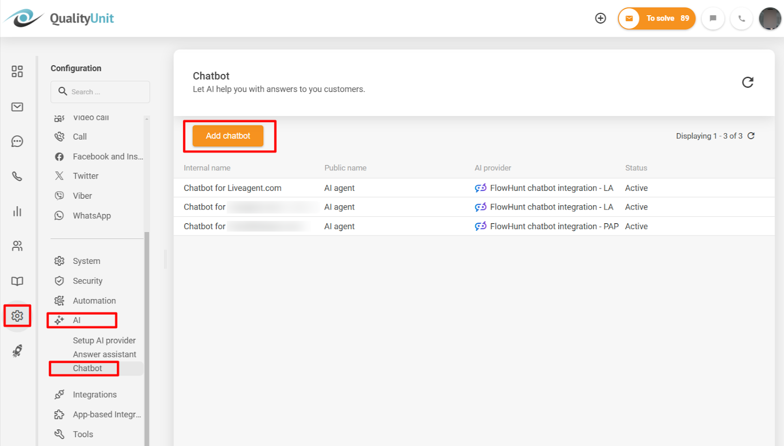Добавяне на FlowHunt AI чатбот